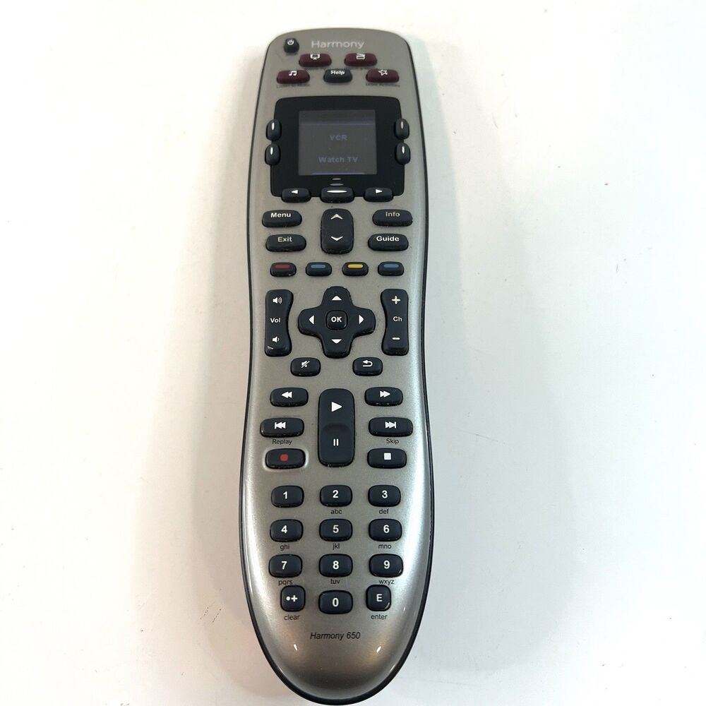 Logitech Harmony 650 Universal Advanced Remote Control Tested